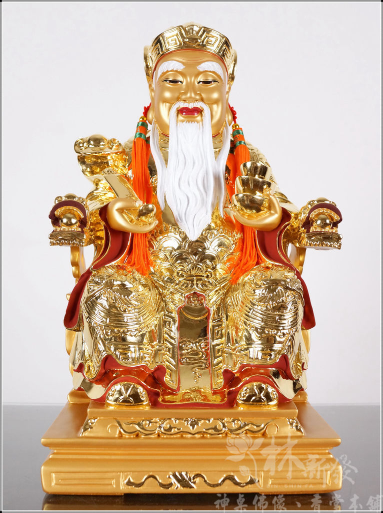 新發神藝-✨【金面財神土地公｜尊榮顯化】✨