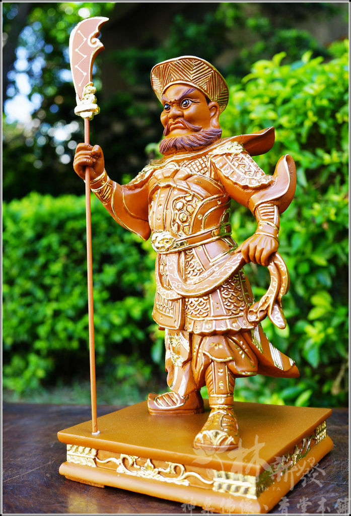 新發神藝-周倉將軍．關平將軍(八吋八．關公護法神)