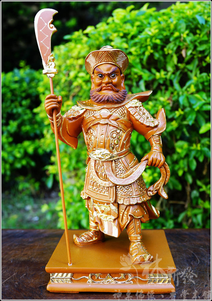 新發神藝-周倉將軍．關平將軍(八吋八．關公護法神)
