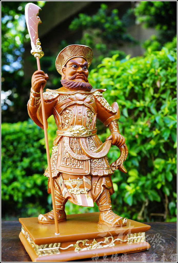 新發神藝-周倉將軍．關平將軍(八吋八．關公護法神)