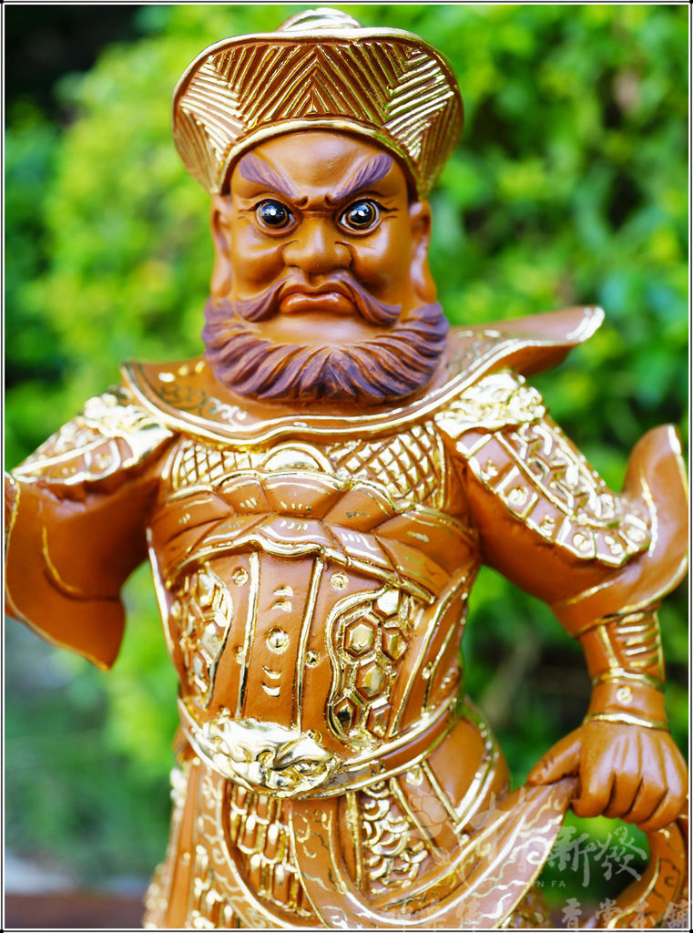 新發神藝-周倉將軍．關平將軍(八吋八．關公護法神)