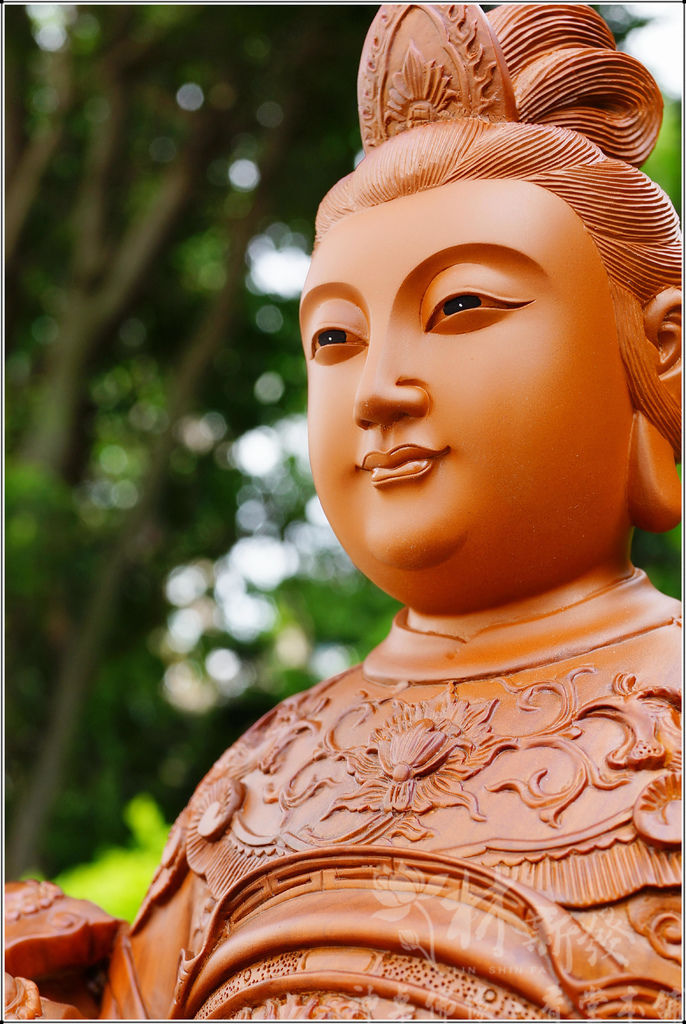 新發神藝-東王公．西王母(美洲綠檀精雕藝術)