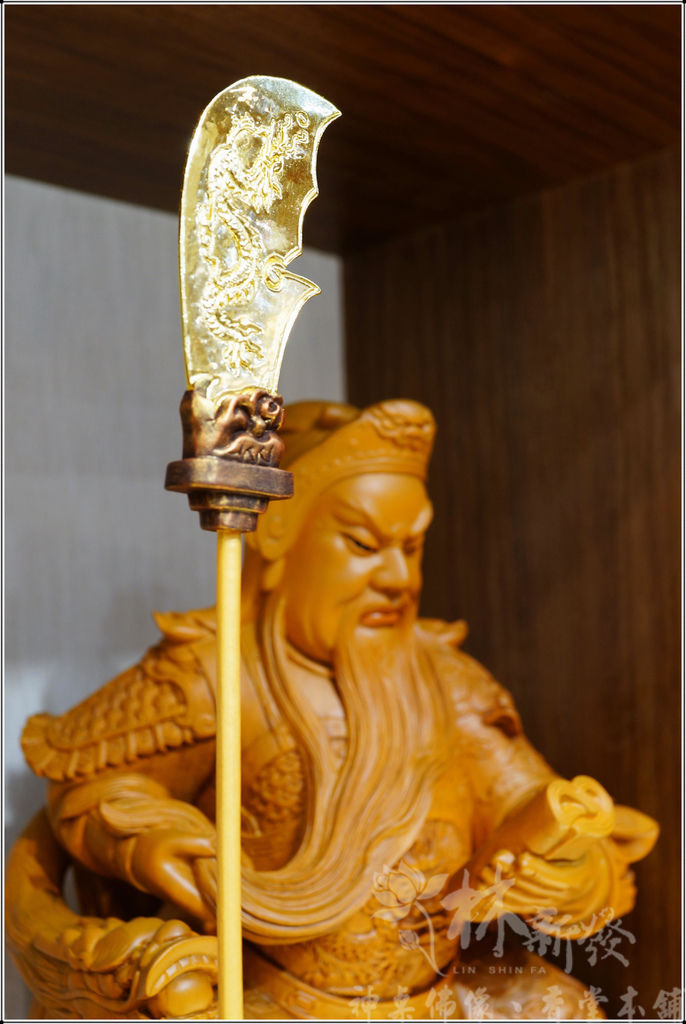 龍王兵器座-關刀/太子槍圈/龍拐/錫杖/長兵器都可以使用