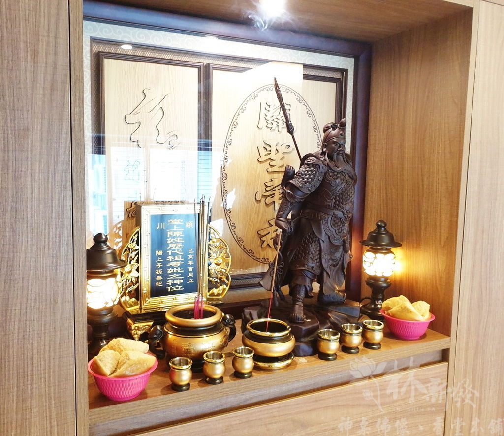 檜木神聯/字雕創作-玄壇真君．天上聖母．關聖帝君．廣澤尊王．