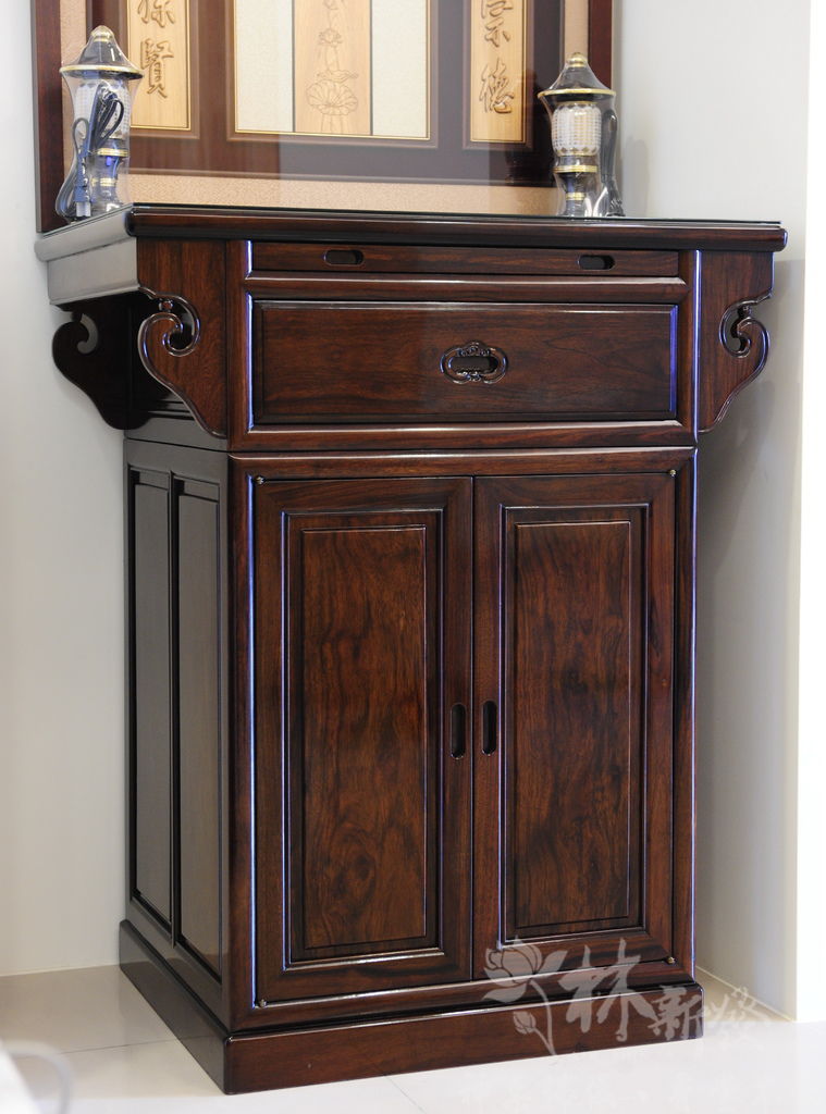 神桌-二尺九黑紫檀木美喬式+禪風祖德字雕聯_005.jpg 神桌-二尺九黑紫檀木美喬式+禪風祖德字雕聯_005.jpg