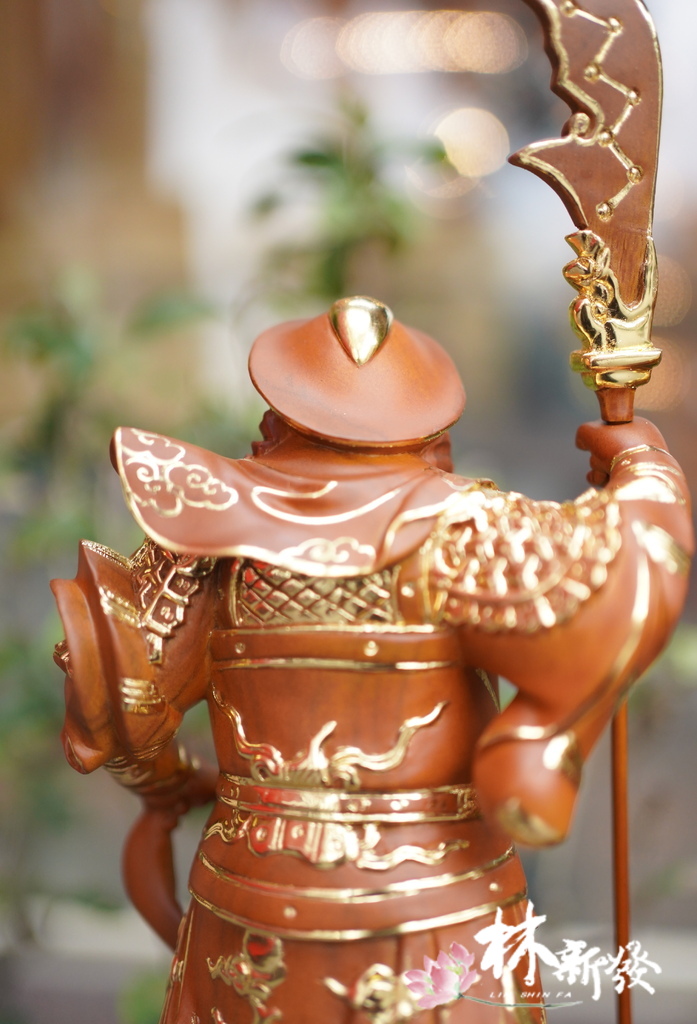 新發神藝-周倉將軍．關平將軍(八吋八．關公護法神)