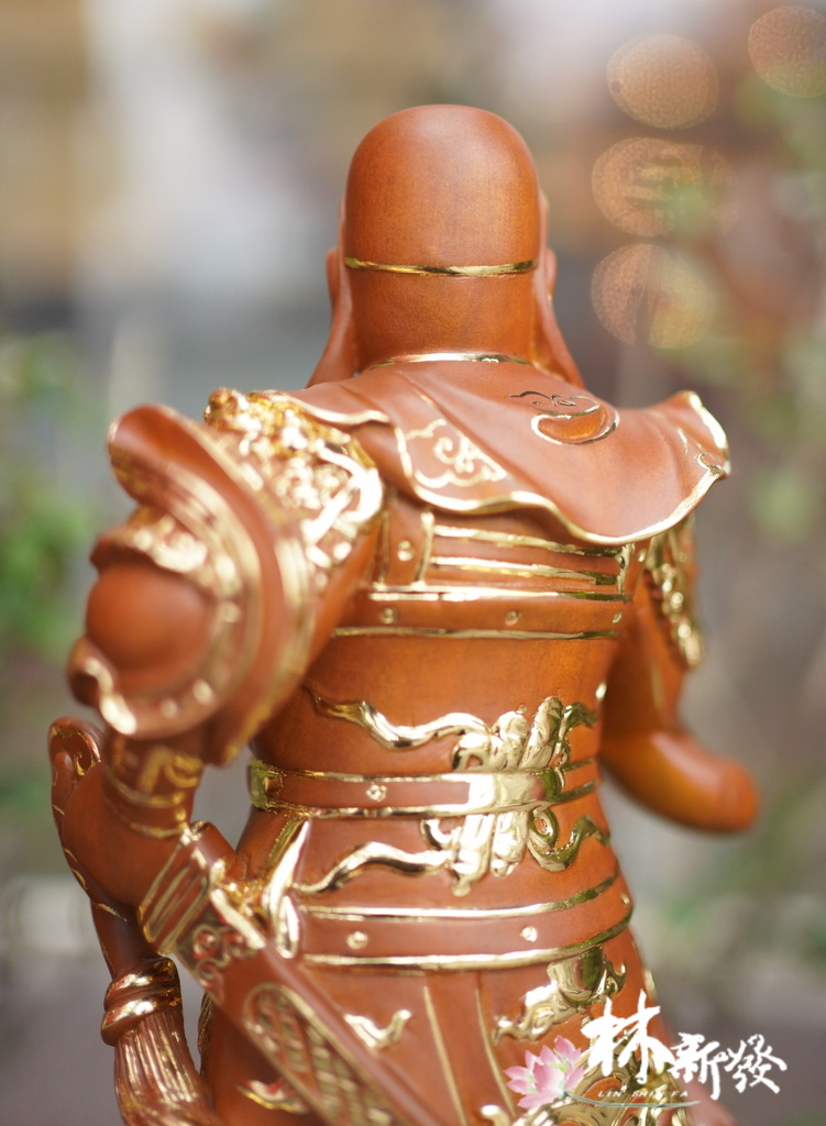 新發神藝-周倉將軍．關平將軍(八吋八．關公護法神)