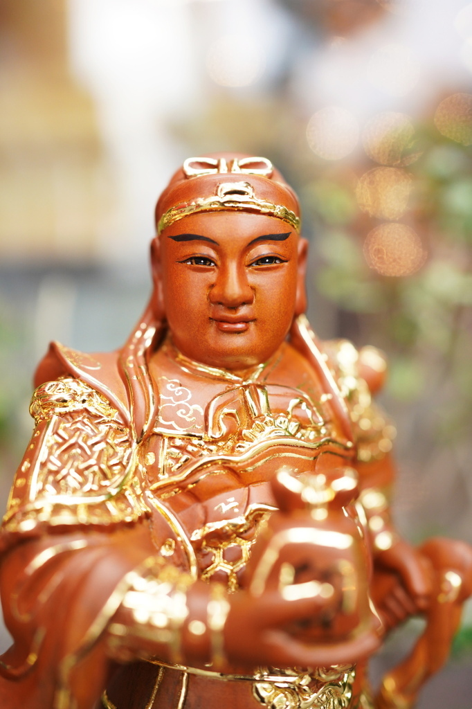 新發神藝-周倉將軍．關平將軍(八吋八．關公護法神)