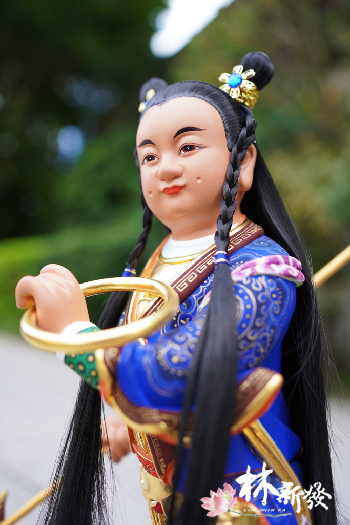 佛堂設計．漢式如意黑檀神桌．佛在心中．LOTUS晶鑽燈-026.JPG