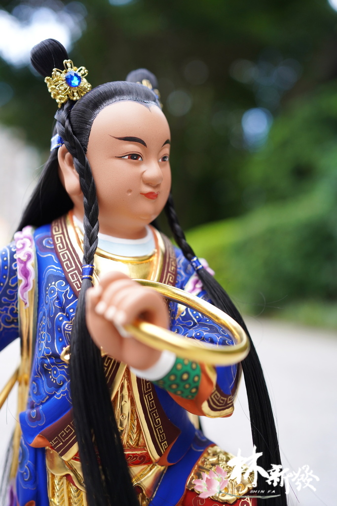 佛堂設計．漢式如意黑檀神桌．佛在心中．LOTUS晶鑽燈-018.JPG