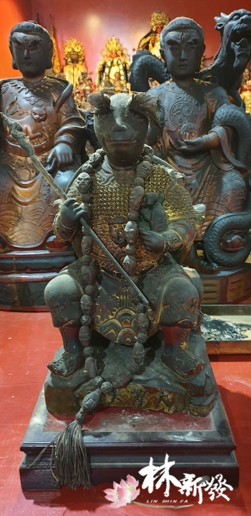 神尊修復-百年池王現金身．田都與龜王爺整修