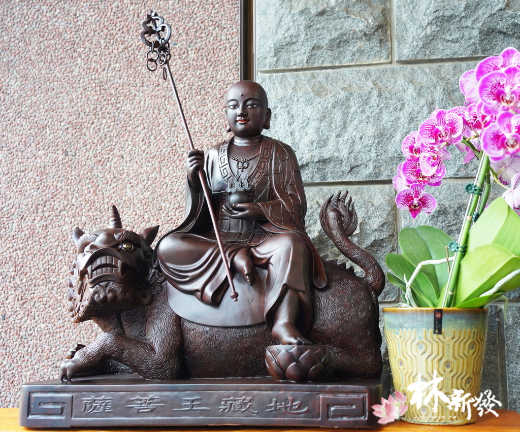 黑檀地藏王帶馱騎作品-006.JPG 黑檀地藏王帶馱騎作品-006.JPG