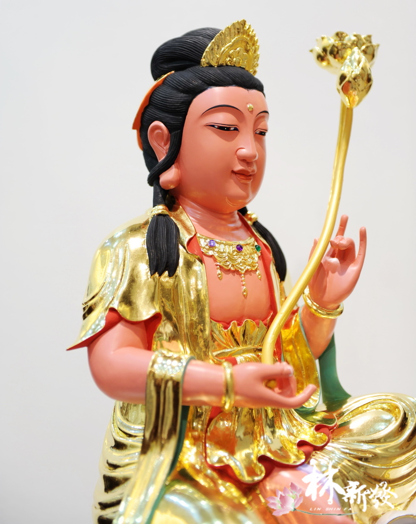 二尺二樟木文殊普賢按金完成 (7).jpg 二尺二樟木文殊普賢按金完成 (7).jpg