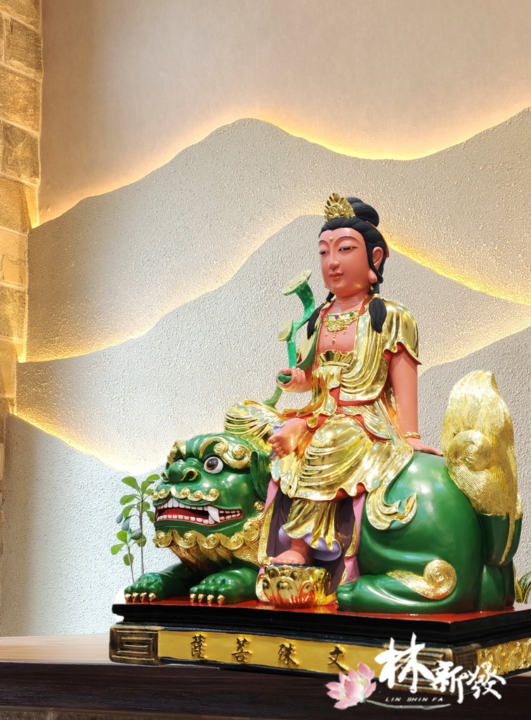 二尺二樟木文殊普賢按金完成 (3).jpg 二尺二樟木文殊普賢按金完成 (3).jpg