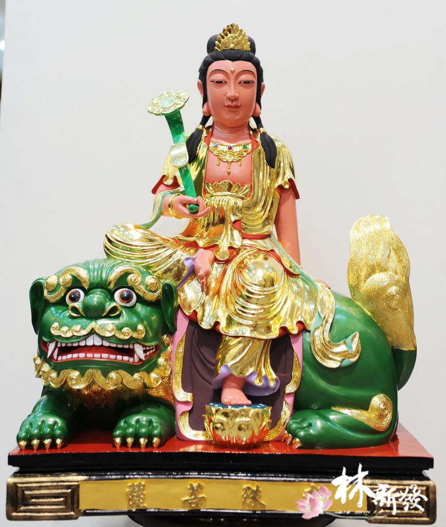 二尺二樟木文殊普賢按金完成 (8).jpg 二尺二樟木文殊普賢按金完成 (8).jpg