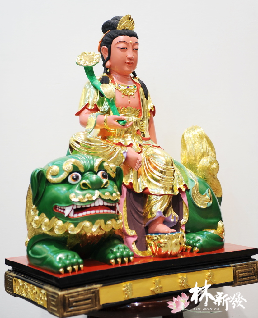 二尺二樟木文殊普賢按金完成 (9).jpg 二尺二樟木文殊普賢按金完成 (9).jpg