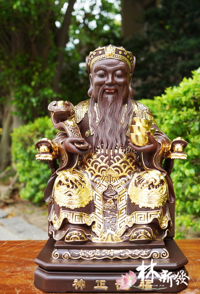 黑檀描金土地公-003.JPG