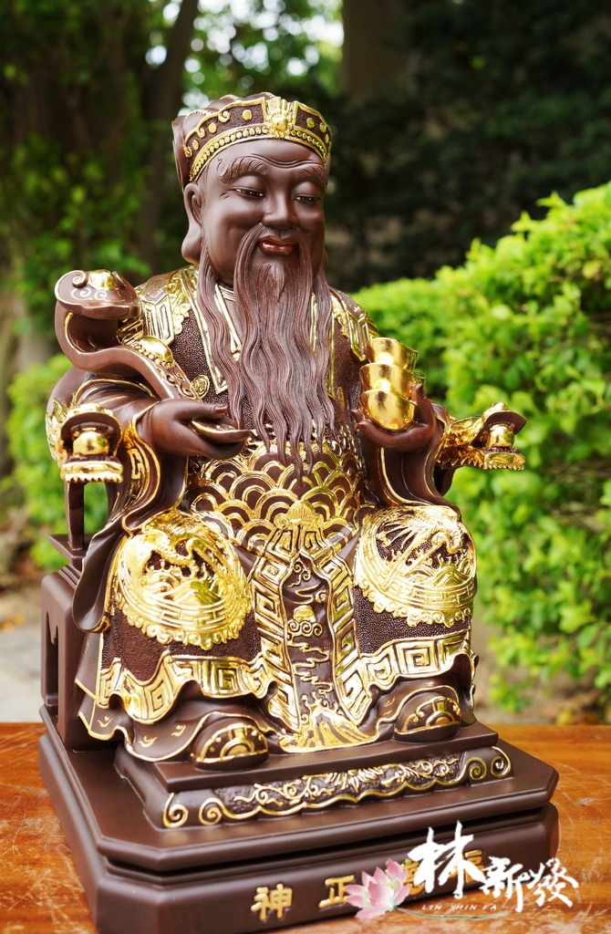 黑檀描金土地公-004.JPG
