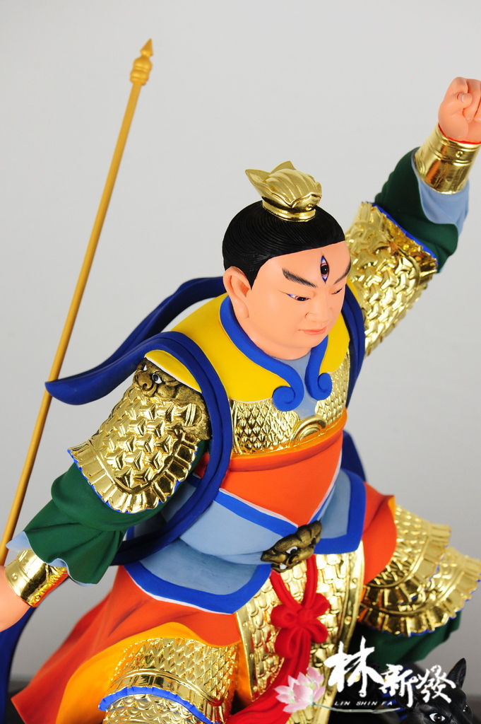 林新發神像-尺六樟木作品-二郎神君大元帥-006.JPG