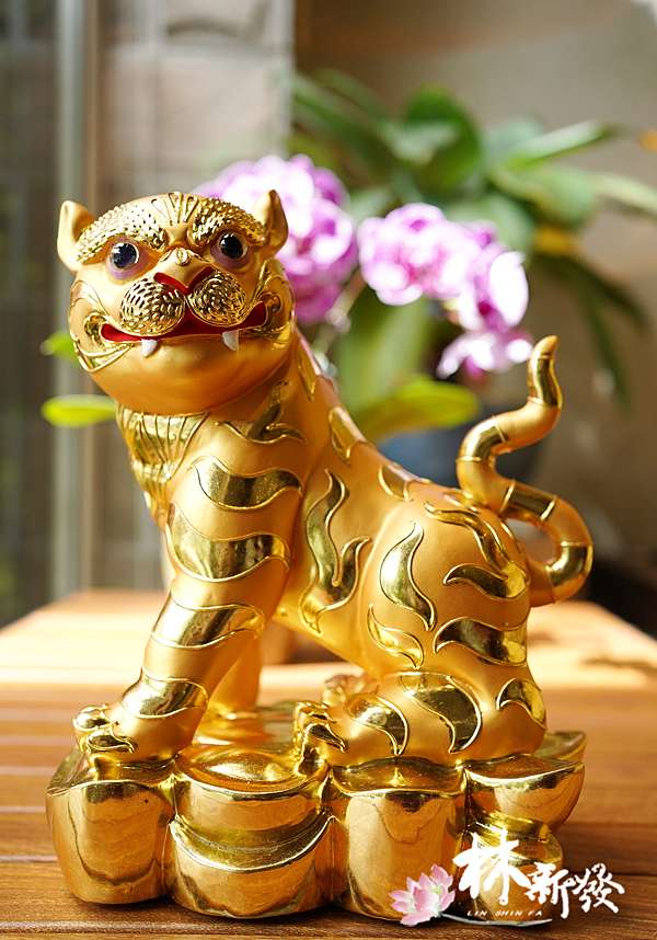 虎爺作品集錦（土地虎方．黑虎．黃虎．金虎．財虎集錦）－林新發神桌