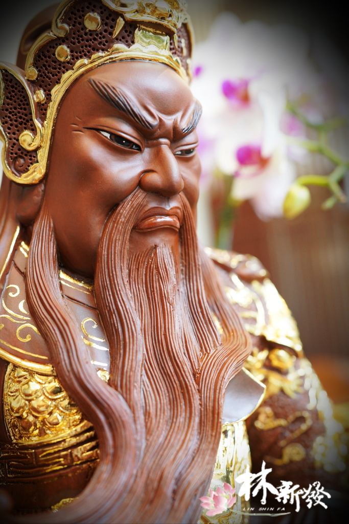 綠檀帝君.描金完成-001.JPG 綠檀帝君.描金完成-001.JPG