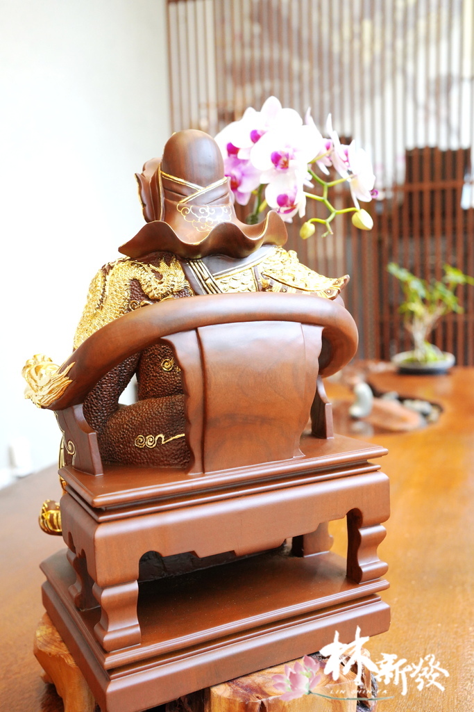 綠檀帝君.描金完成-006.JPG 綠檀帝君.描金完成-006.JPG