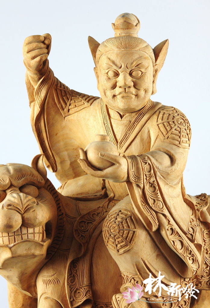 林新發神像-尺三古體張天師-小虎體、全虎體_001.JPG 林新發神像-尺三古體張天師-小虎體、全虎體_001.JPG