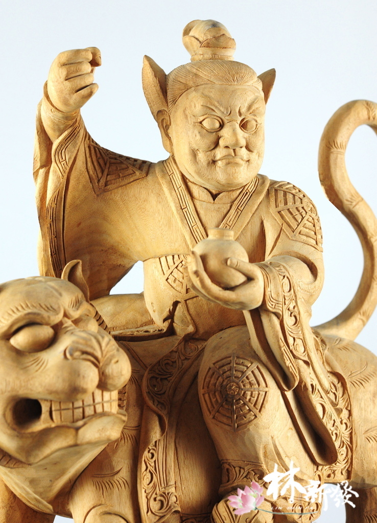 林新發神像-尺三古體張天師-小虎體、全虎體_007.JPG 林新發神像-尺三古體張天師-小虎體、全虎體_007.JPG