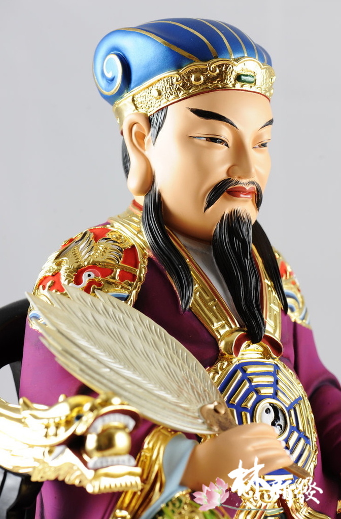 林新發神像-一尺三梢楠木-諸葛孔明_5.jpg