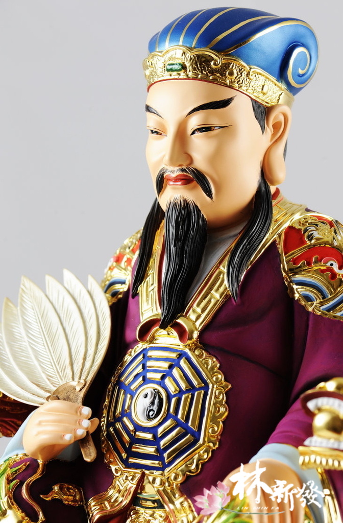 林新發神像-一尺三梢楠木-諸葛孔明_7.jpg