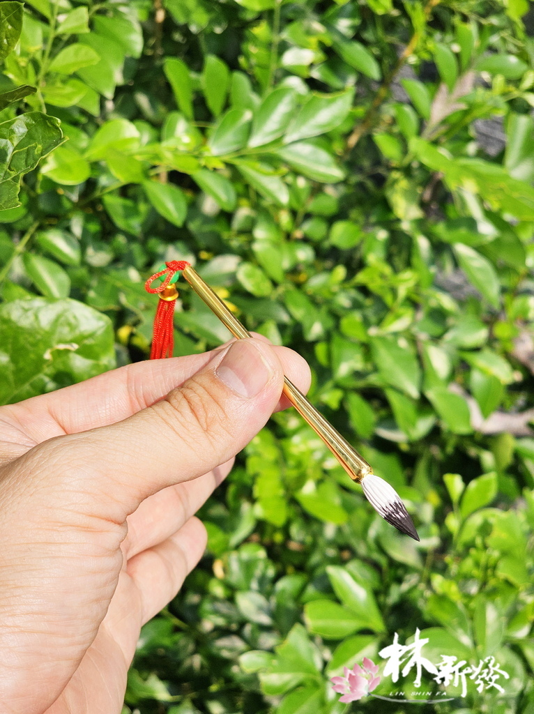 新發神藝木雕法器-地藏王法杖．天筆．金鋼杵(神明規格法器)