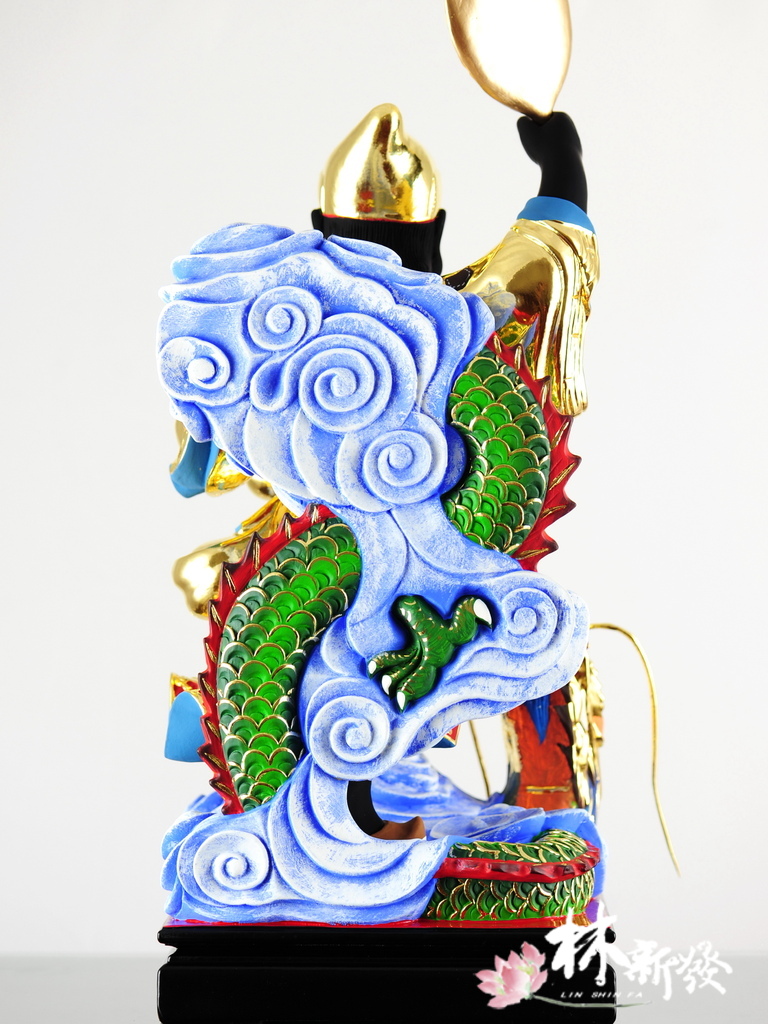 神像-尺六樟木-少年龍濟公(黑臉)_007.JPG 神像-尺六樟木-少年龍濟公(黑臉)_007.JPG