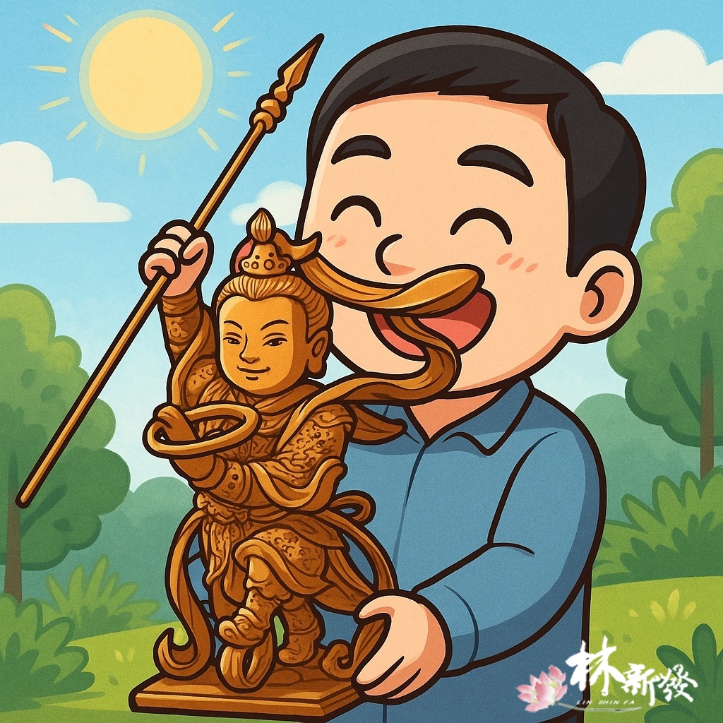 新發神藝-【綠檀木太子｜八吋八的匠心神作】