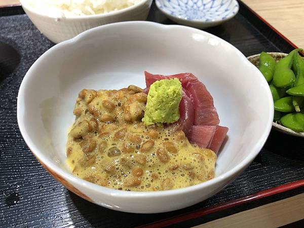 [食記] 福和食手作日本料理 還不錯吃的納豆鮪魚