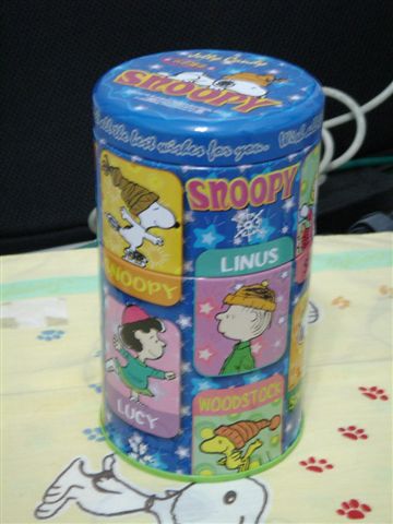 snoopy糖果罐