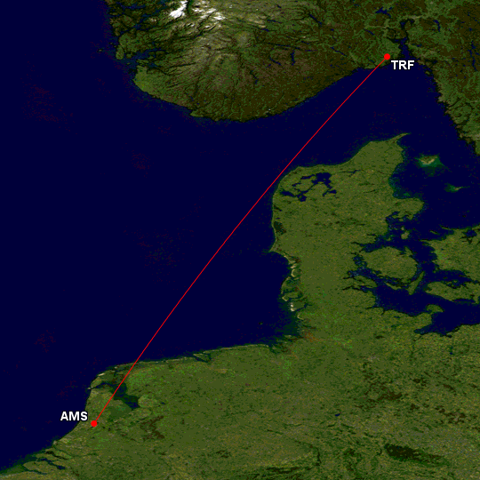 oslo-Ams map