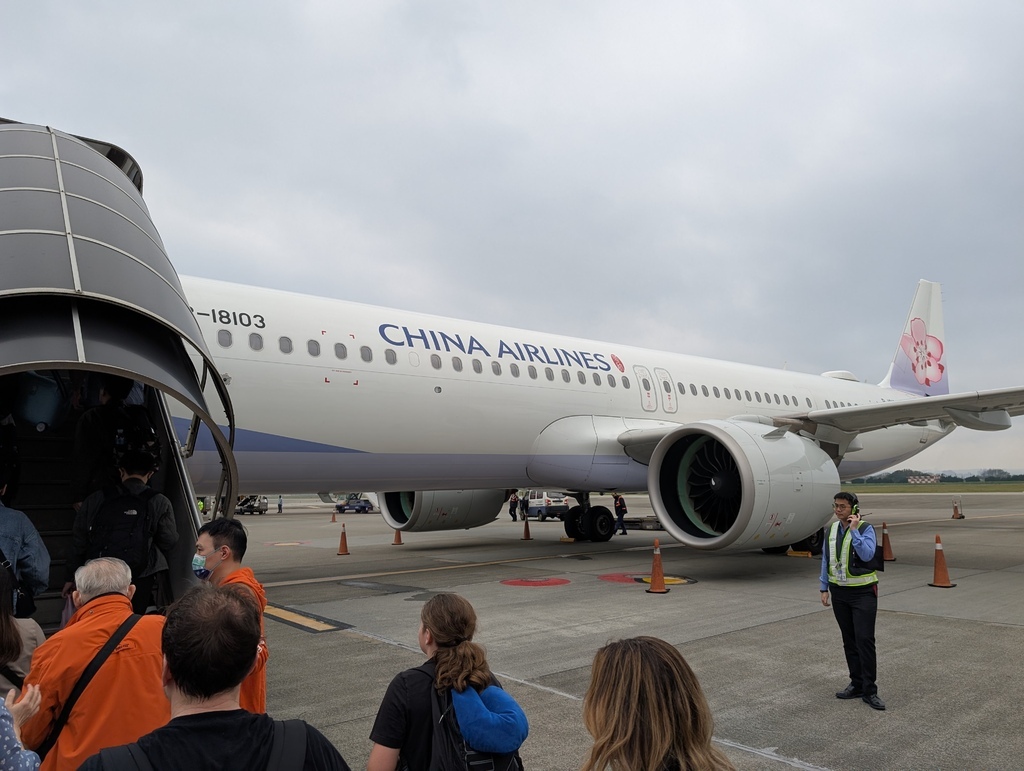 中華航空 台北桃園TPE→泰國清邁CNX 飛行紀錄