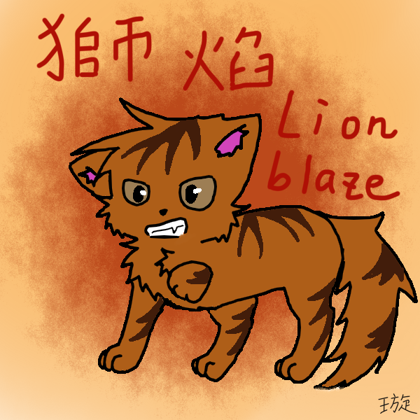 狮焰.冬青叶.松鸦羽.三力量