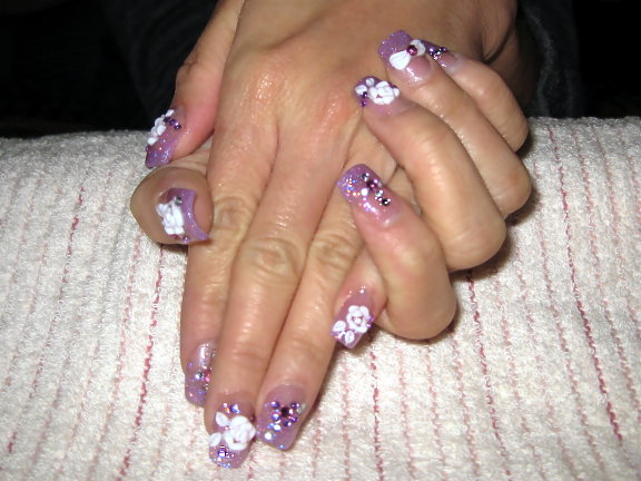 白玫瑰紫淺紫璀璨