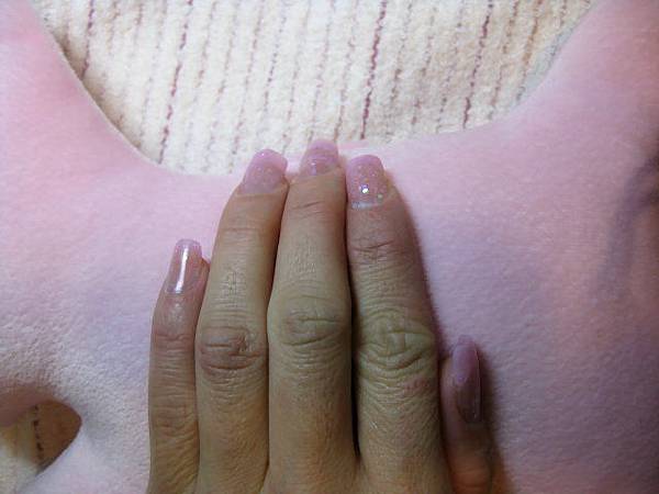 璀璨亮片粉色水晶