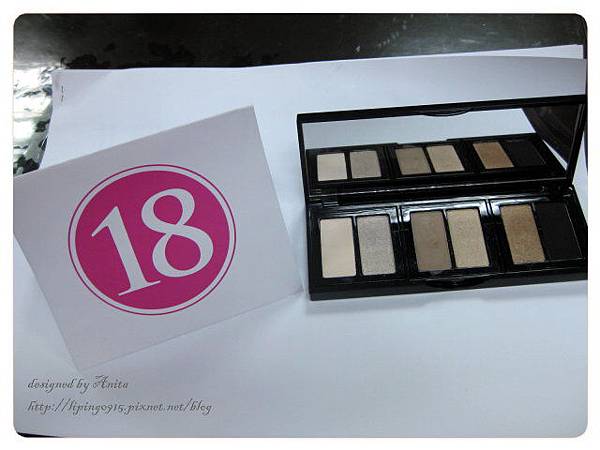 由淺到深的裸感眼影