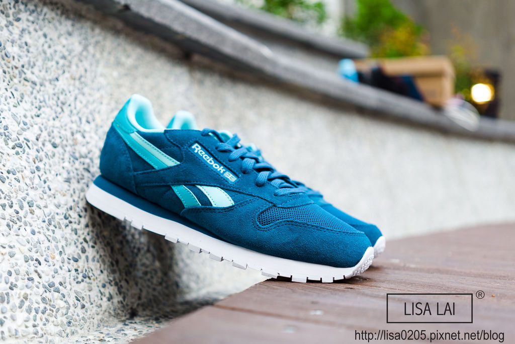 Reebok Classic Leather SC Split Blue-Teal 球鞋  sneaker