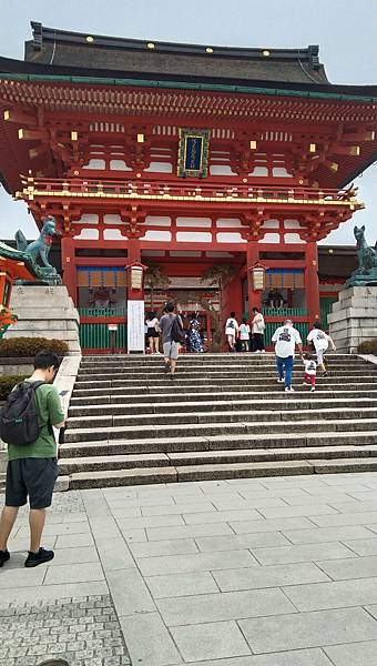 京都大阪七日遊~第一天(稻荷神社、宇治)