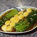 蠔油燴雞蛋豆腐和油菜.JPG