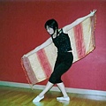 Chinese Folk dance position in class