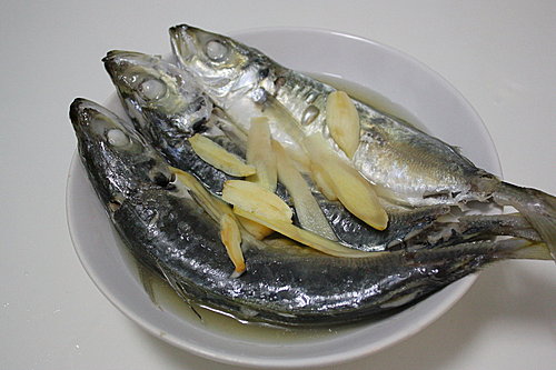 【烹飪】電鍋清蒸竹筴魚8 (2)