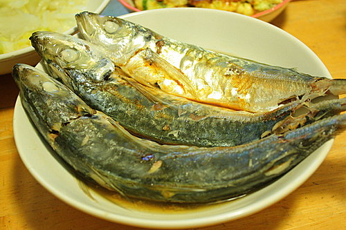 【烹飪】電鍋清蒸竹筴魚9