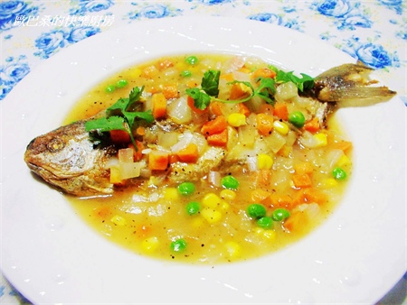 黑胡椒醬花鯧魚10 黑胡椒醬花鯧魚10
