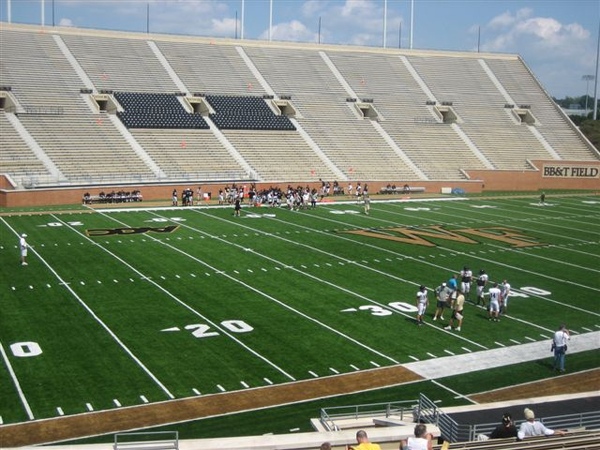 football practice