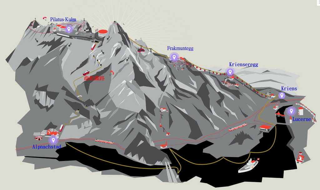 皮拉圖斯山黃金環遊路線地圖.jpg